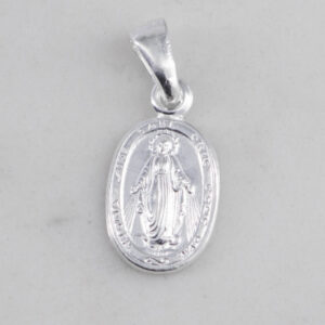 DIJE MEDALLA MILAGROSA GRABADA