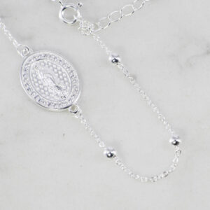 PULSERA MILAGROSA JUEGO BALIN 3MM-18CM